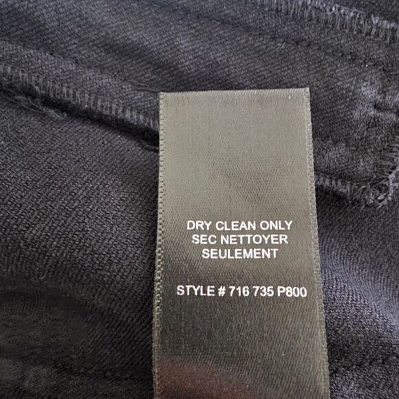 Rebecca Taylor Ava Techy Pants in Black - Size 2 - Picture 9 of 9